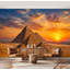Wall Mural Peel and Stick Wallpaper Great Pyramids Giza Egypt Self-Adhesive Removable Contact Paper Wall Decor for Living Room Bedroom 100"H x 144"W-129876823