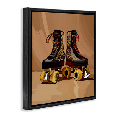 «Brown Roller Skates» par Amelia Noyes