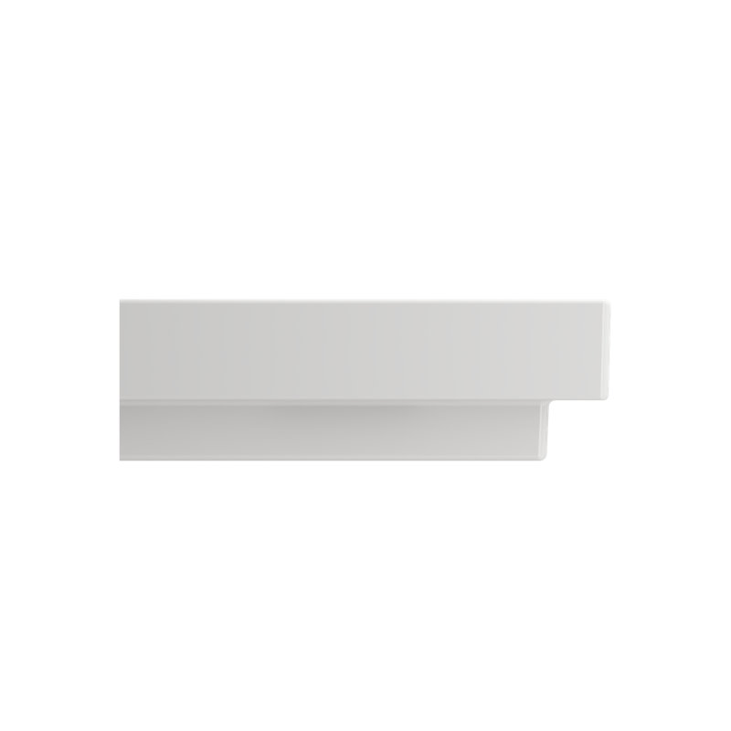 Scala Arch 23.75'' L Bathroom Sink, White, Single-Hole