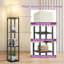 180cm Walnut LED Column Floor Lamp