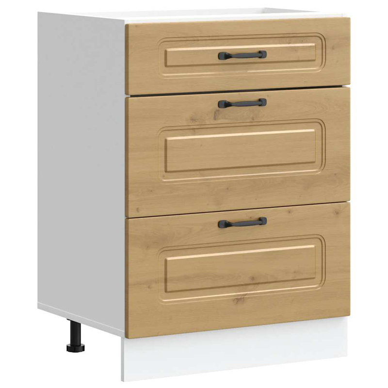 Badriya Standard Base Cabinet, Artisan Oak