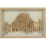 Abstract Paper Framed Art Print