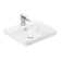 WS Bath Collections 18.1'' Ceramic Rectangular Drop-in Bathroom Sink with Overflow