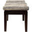 Banc en bois massif Olander