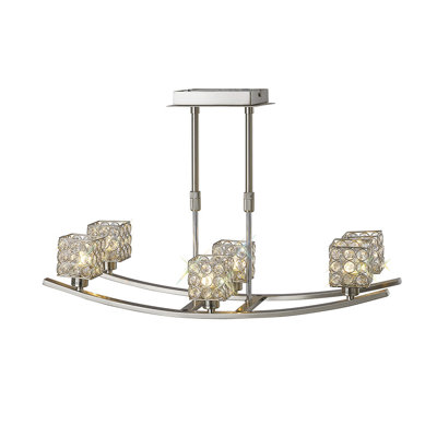 6 - Light Shaded Chandelier