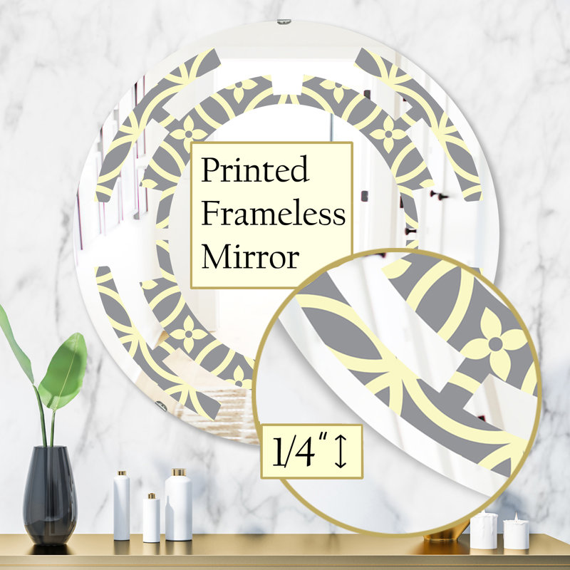 Miroir mural Space sans cadre II, H 31,5 po x l po