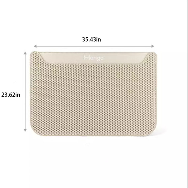 Plastic Litter Mat, 0.11" H x 35.43" W x 23.62" D