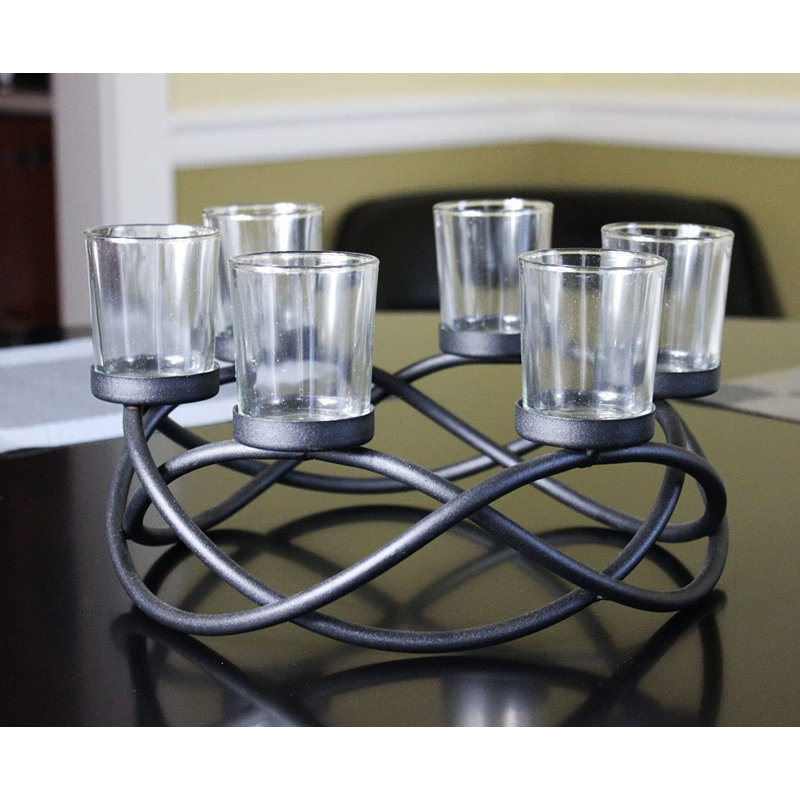 Defaria Iron Tabletop Candlestick