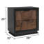 Table de chevet 2 tiroirs Houston