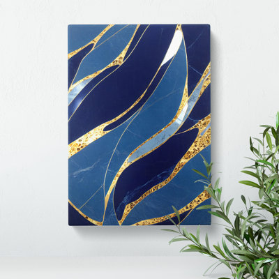 XC1022-3892X Sensational Abstract Art No.7 1 Piece Wrapped Canvas Wall Art