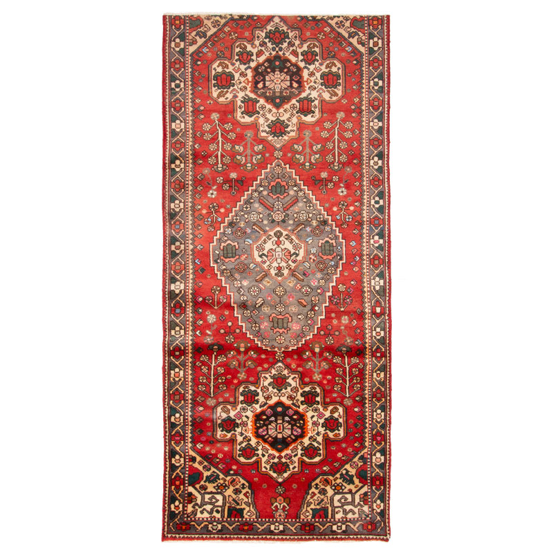 Konya Anatolian Red Rug 3'9" x 8'10"