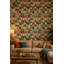 Joli motif de carreaux de papier peint à motif de carreaux rétro avec lunettes de soleil-217037507