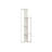 Anuhya 63" H x 19.7" W Geometric Bookcase-1239575705