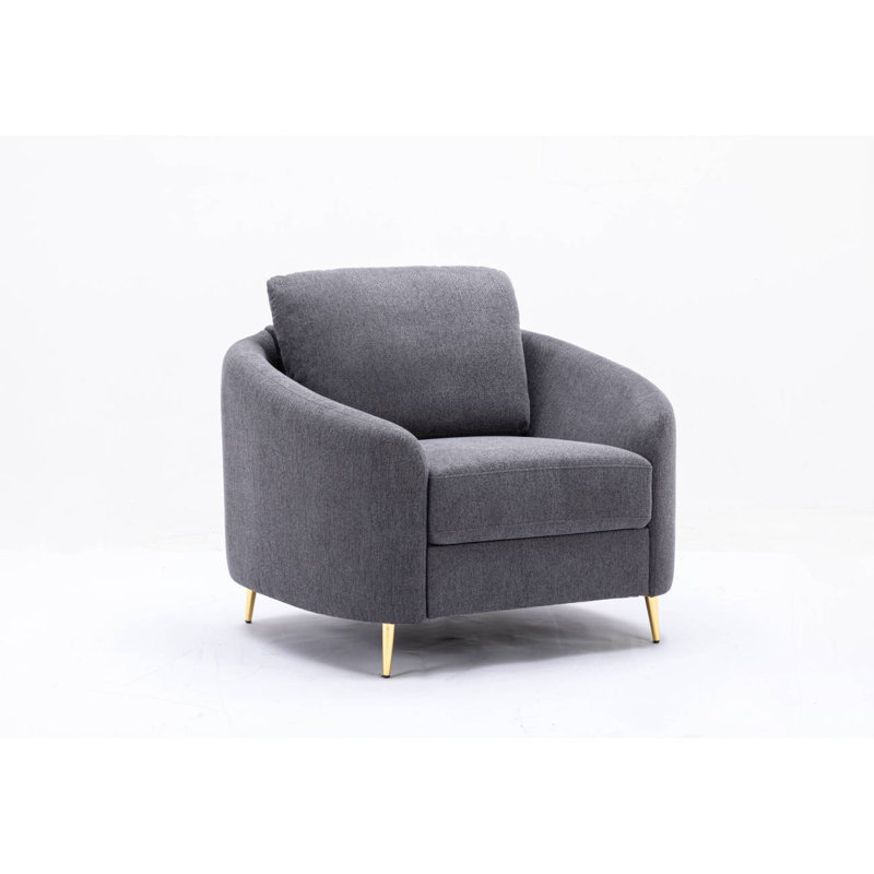 Chaise moderne en lin, chaise confortable