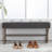 PU Leather Upholstered Entryway Bench