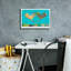  Reproduction d'art sur toile 18 po x 12 po «Sw Cherts 2» par Laura Gibson