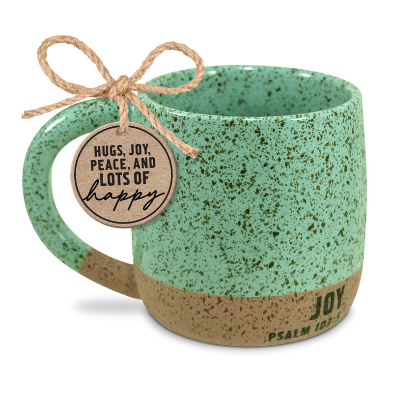 Tasse Idaliz Speckledstonecozies Joy Green 18 oz
