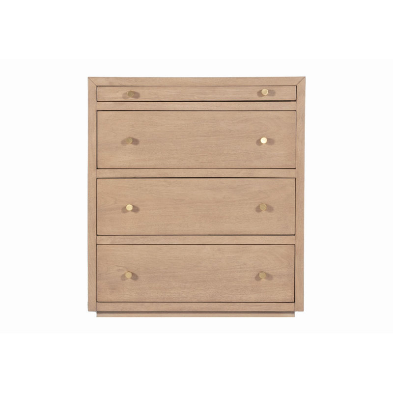 Brooklyn 4 - Drawer Solid Wood Nightstand