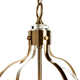 Kilgo Single Light Glass Plug-in Pendant