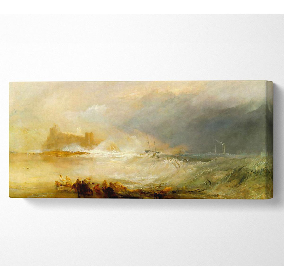 Joseph Mallord Turner Küste von Northumberland Panoramaleinwand