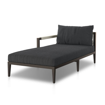 Sherwood Outdoor Teak Chaise Lounge