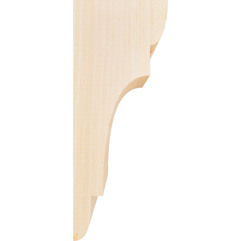 New Brighton Corbel, H 14 po x l 5,5 po x P 6 po, Sapin de Douglas, Lisse