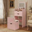 Coiffeuse et tabouret, ensemble de coiffeuse multifonctionnel 3-en-1, comprenant trois modes d'éclairage, miroir HD, deux tiroirs coulissants et tabouret de rangement caché-582639442