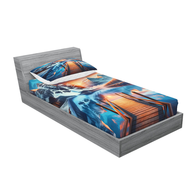 Microfiber Sheet Set, Twin