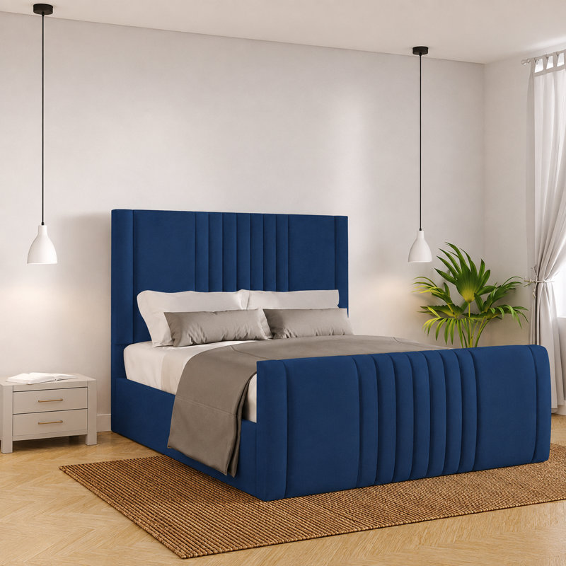 Bennit Upholstered Ottoman Storage Bed, Small Double (4'), Parliament
