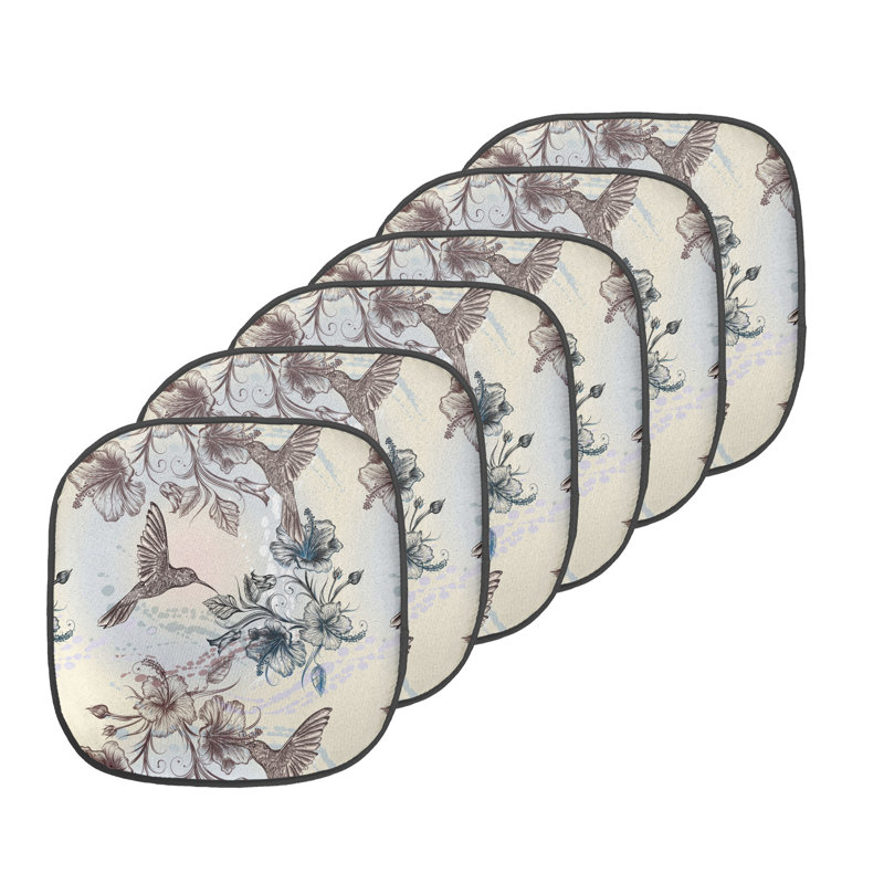 Coussin de siège papillon