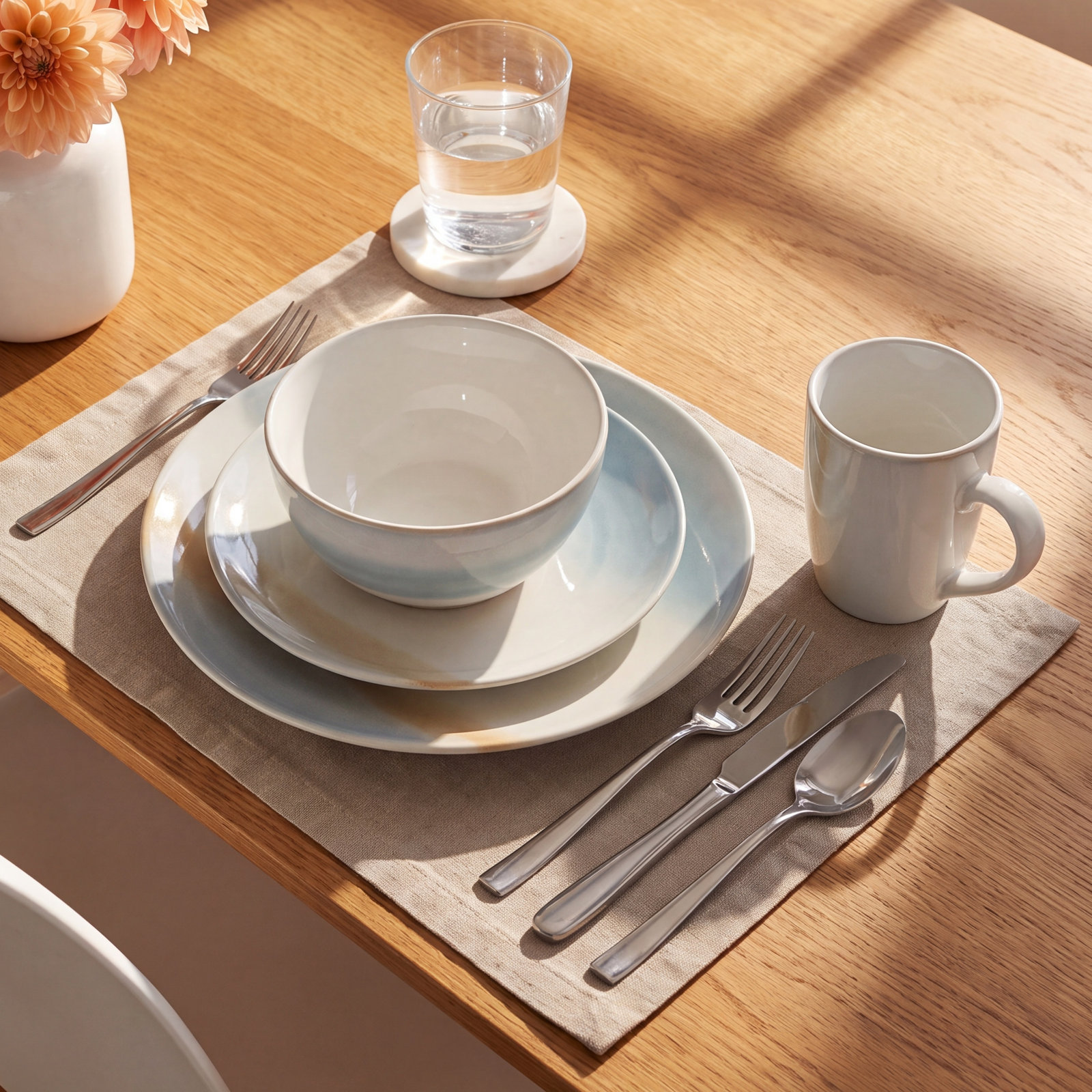 Burdick Stoneware Dinnerware Set