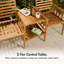 Solid Wood Acacia Outdoor Bench