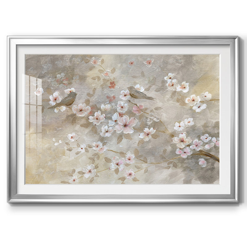 Printemps hâtif, Argent, H 15 po x l 21 po x P 1,5 po