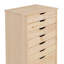 Commode de rangement roulante 8 tiroirs Carrena-9988896