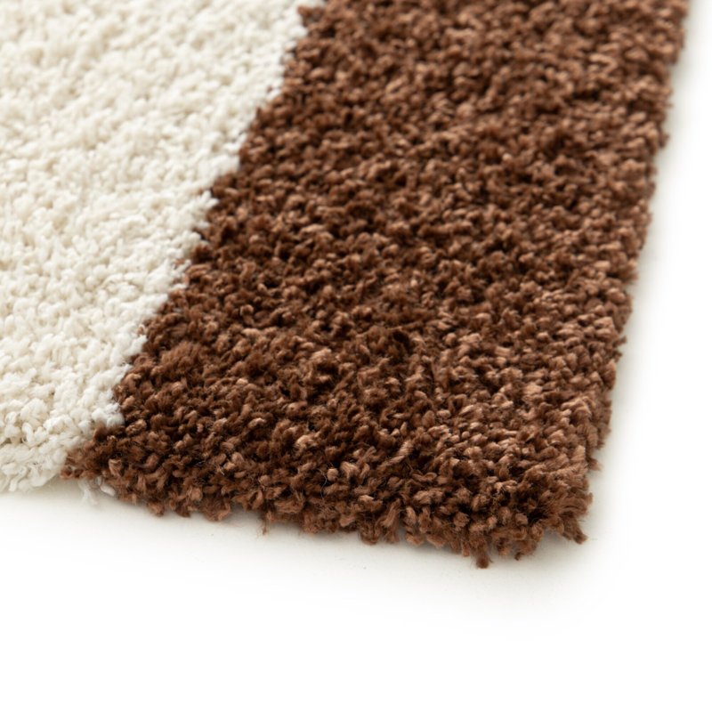 Abstract Shag Area Rug, Rectangle 200 x 290 cm