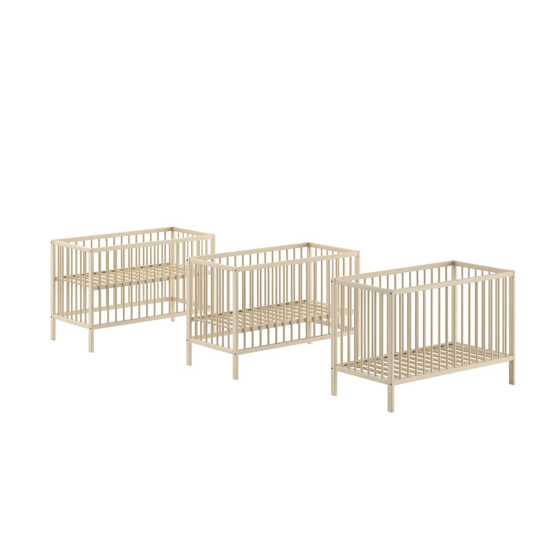 Dino Cot Bed, Brown
