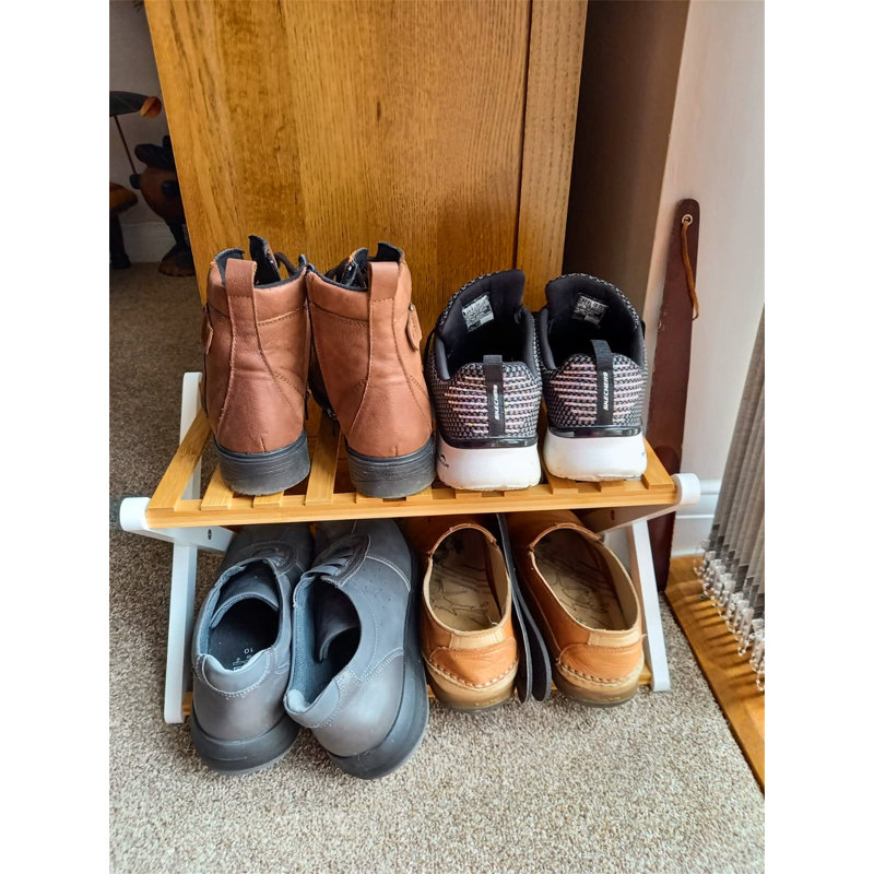 4 Pair Shoe Rack