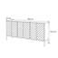 Sideboard SANTILE on golden legs, high gloss-1952955772