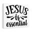 Jesus Is Essential - Wrapped Canvas Print-2037413581