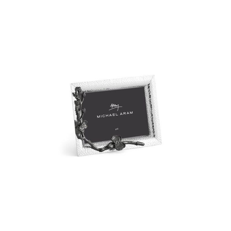 Black Orchid Picture Frame 4x6