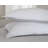  Washed Cotton Jacquard Reversible 3 Piece White Duvet Cover Set-801943202