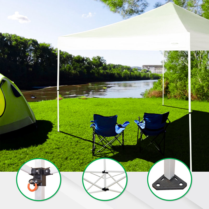 118'' W x 118'' D Steel Canopy