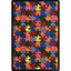 Whimsy Playful Patterns Puzzled Area Rug
