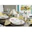 Service de vaisselle en porcelaine 28 pièces Lenox Butterfly Meadow, lavable au lave-vaisselle, blanc
