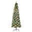 Arbre de Noël artificiel pré-éclairé enneigé-48818406