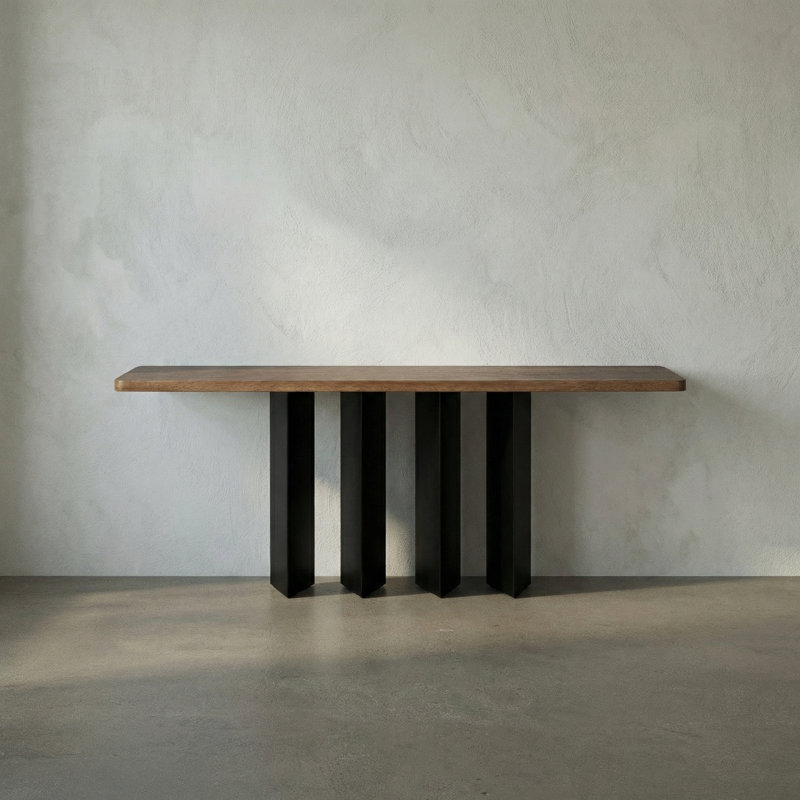Delta 80'' W Solid Wood Console Table