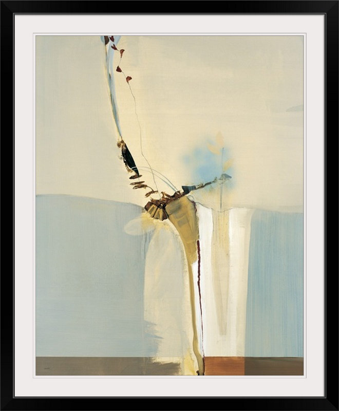 « light fast ii » par l’impression de peinture Sarah Stockstill, Cadre noir, H 38 po x l 32 po x P 1 po