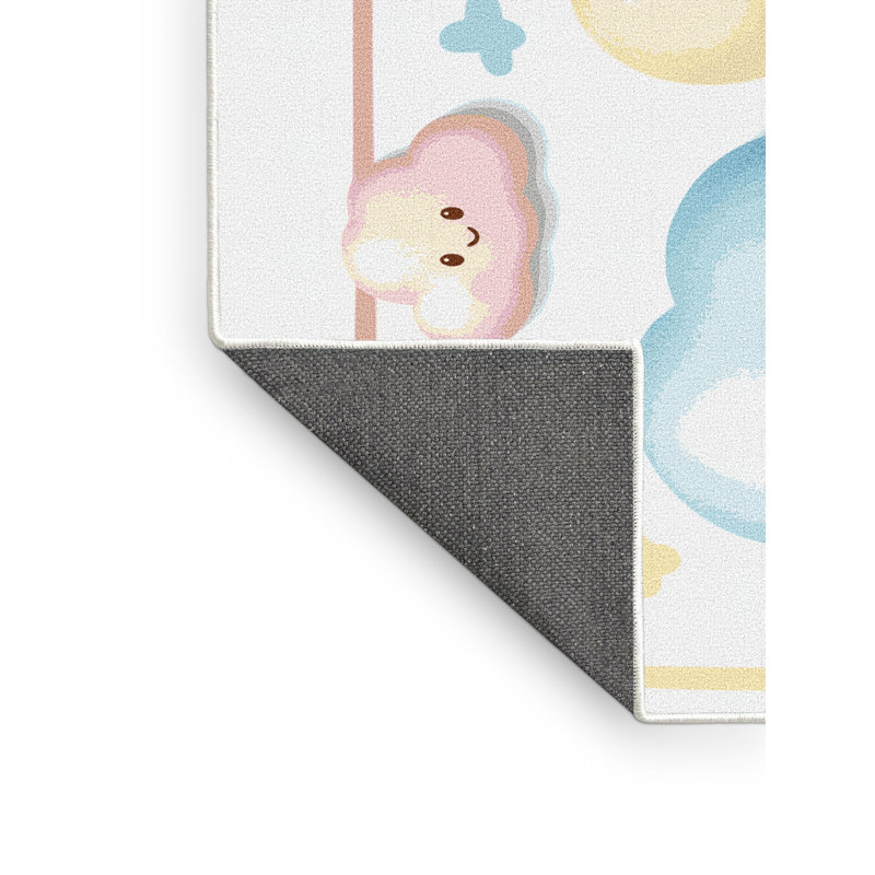 Tapis pour enfants Zoomie, Rectangulaire 7 pi x 10 pi