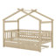 Lit en bois avec couchette-812891043