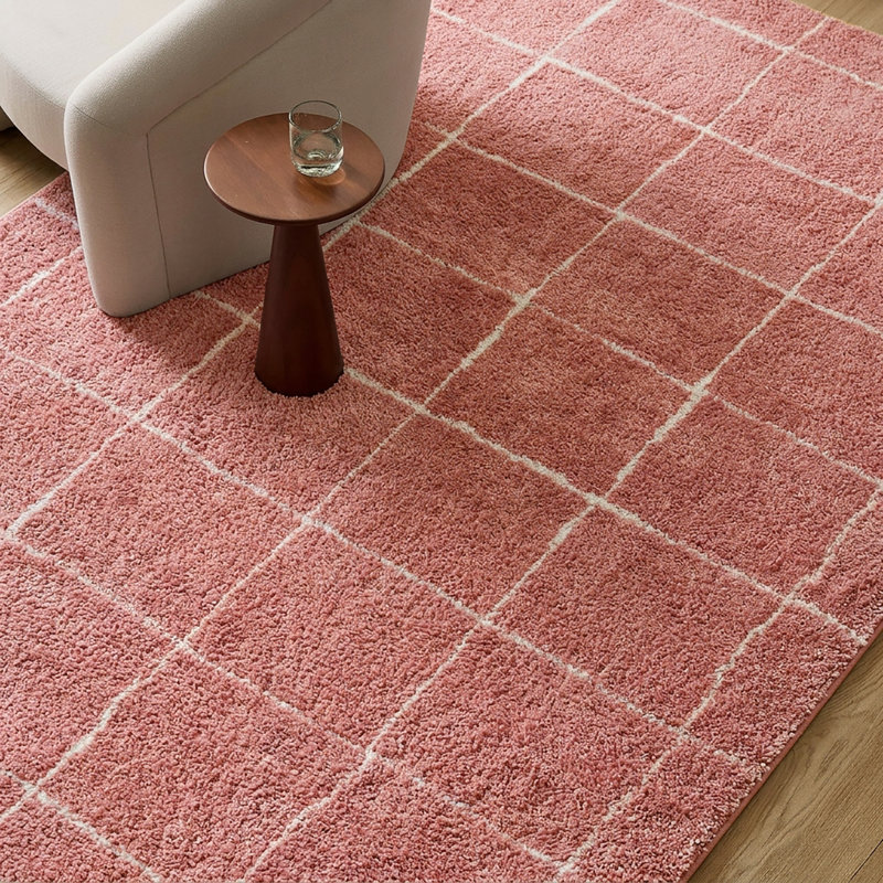 Moroccan Area Rug, Rectangle 160 x 213 cm